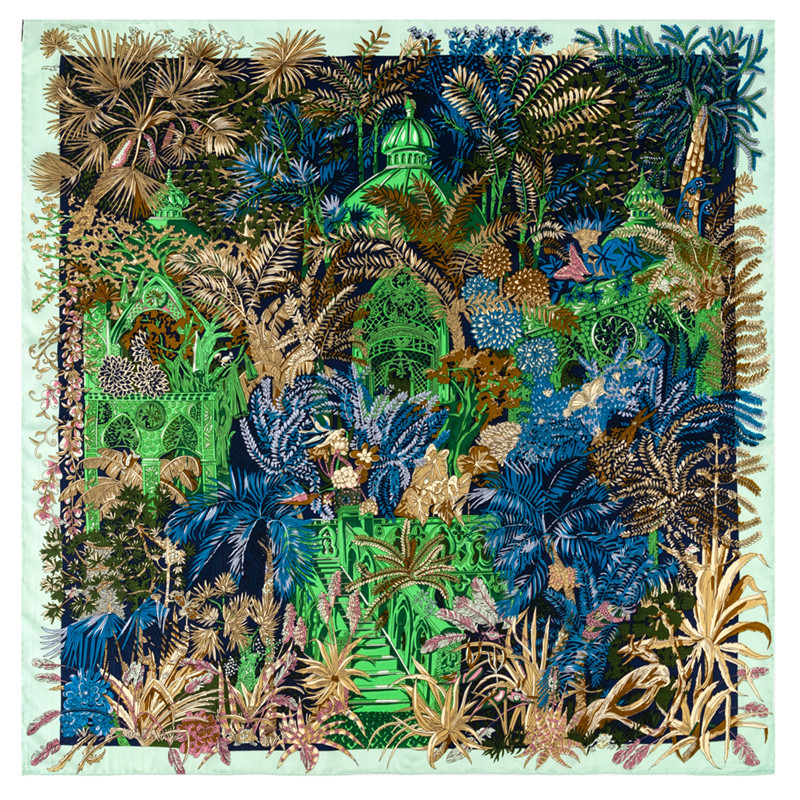 수동 손으로 압연 능 직물 실크 스카프 여성 팀파니 인 - Silk Scarf Square 리뷰 및 가격