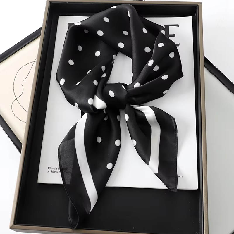 럭셔리 여성용 헤어 스카프 실크 스퀘어 스카프 여성용  - Silk Scarf Square 리뷰 및 가격